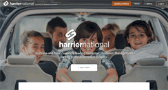 Desktop Screenshot of harrier.com.au